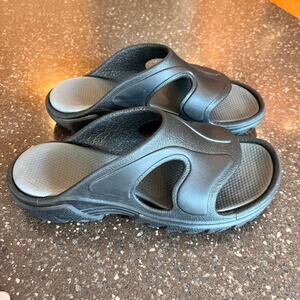 Ranger Slide Sandals M Size 6-7 Womens Size 8-9 Black and Gray